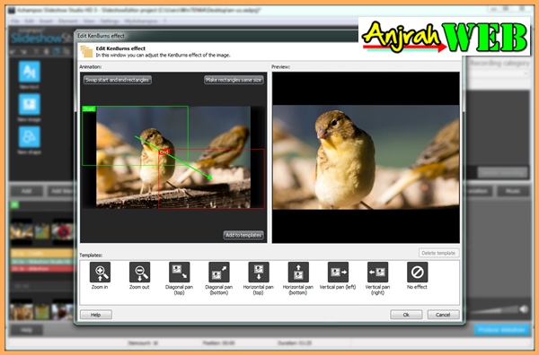 Cara membuat video youtube dari kumpulan foto Ashampoo Slideshow Studio HD 3