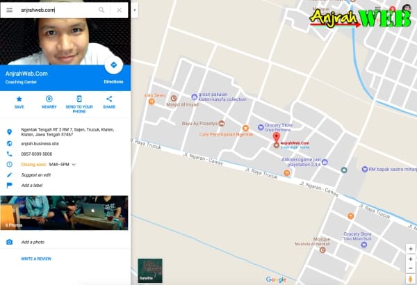 Cara Membuat Denah Lokasi Dengan Google Map